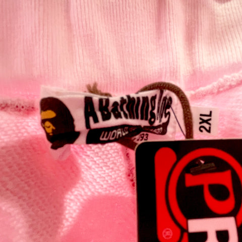 Bape ABC Camo Sweat Short 'Pink' | US M XX-Large