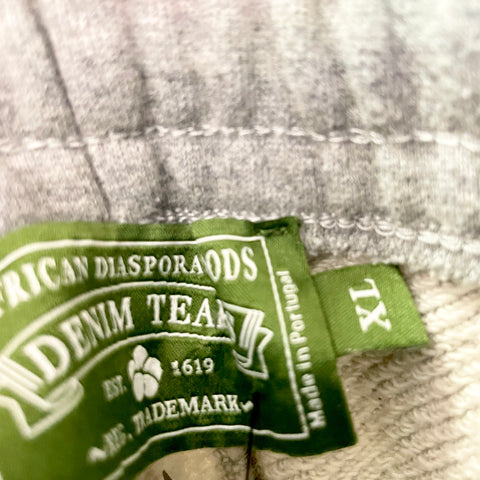 Denim Tears The Cotton Wreath Sweatpant 'Grey' | US M X-Large