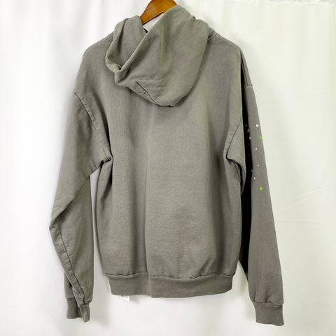 Sp5der Wait Web Hoodie 'Slate Grey' | US M (Large)
