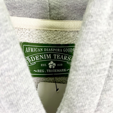 Denim Tears Nightlife Hoodie 'Grey' | US M X-Large