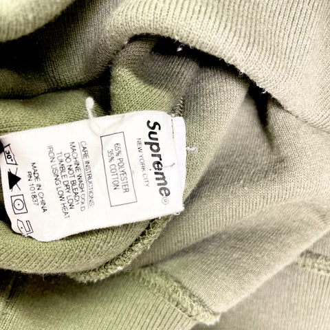 Supreme Liner Crewneck 'Light Olive' | US M X-Large