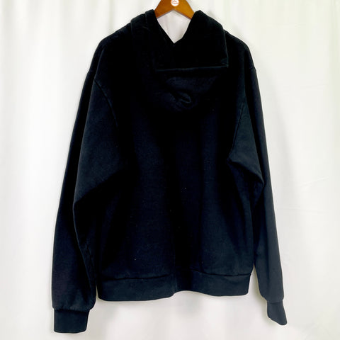 Denim Tears Brand Spell 1619 Hoodie 'Black' | US M X-Large