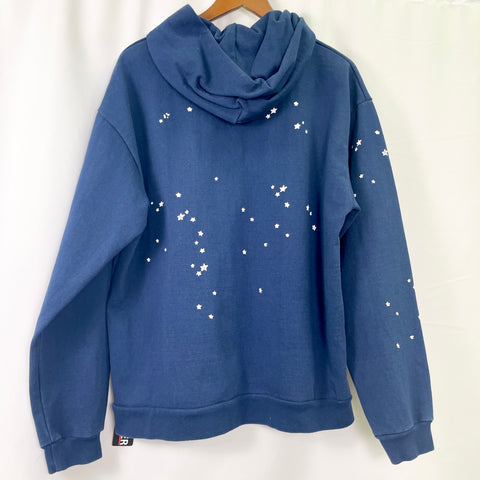 Sp5der Atlanta Hoodie 'Navy' | US M (X-Large)