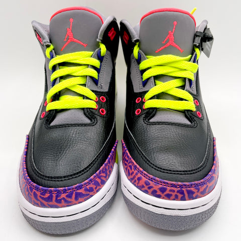 Air Jordan 3 Retro 'Black Atomic Red Volt (2013)' | US GS 7Y