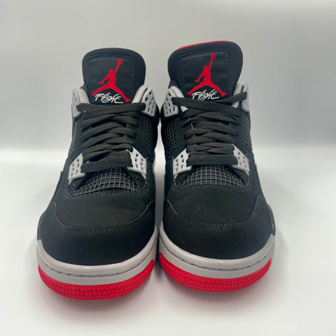 Air Jordan 4 Retro "Bred (2019)' | US M 8