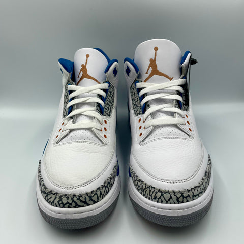 Air Jordan 3 Retro 'Wizards (2023)' | US M 13