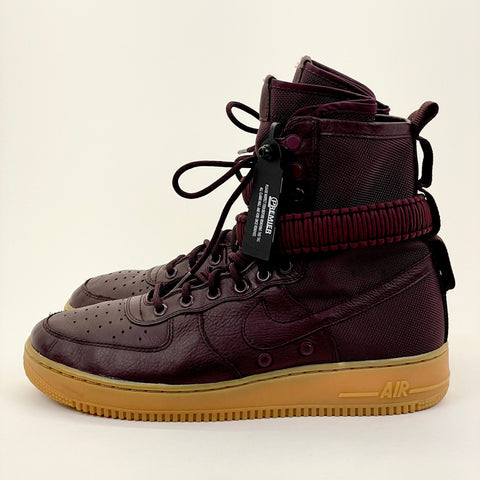 Nike SF Air Force 1 High 'Deep Burgundy (2017)' | US M 10
