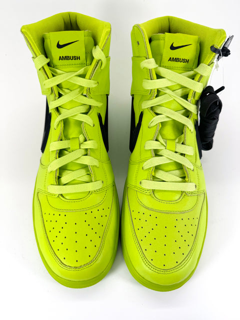 Nike Dunk High x Ambush 'Flash Lime (2021)' | US M 12