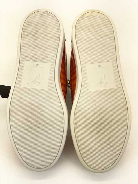 Giuseppe Sneaker Low 'Orange White' | EU 36 / US 4.5Y