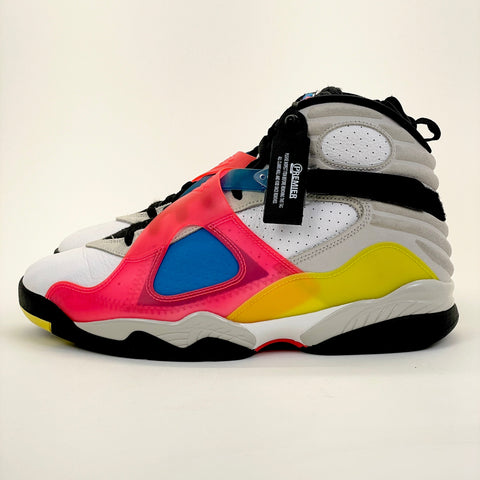 Air Jordan 8 Retro SP SE 'White Multicolor (2019)' | US M 10.5 (No Box)