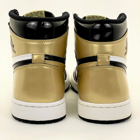 Air Jordan 1 Retro High OG NRG 'Patent Gold Toe (2018)' | US M 10