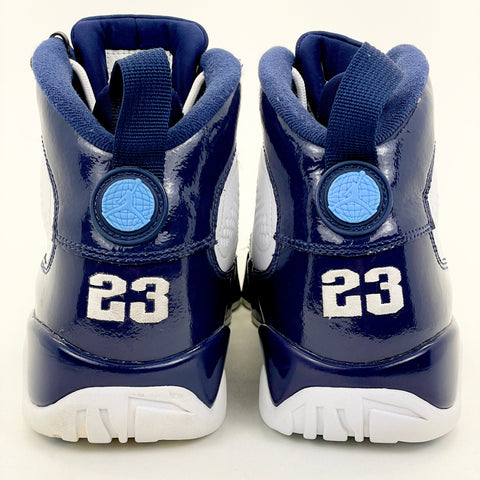 Air Jordan 9 Retro 'Pearl Blue UNC (2019)' | US M 9.5 (No Box)