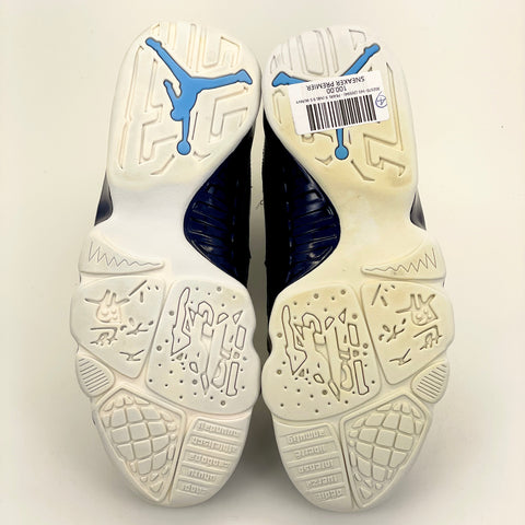 Air Jordan 9 Retro 'Pearl Blue UNC (2019)' | US M 9.5 (No Box)