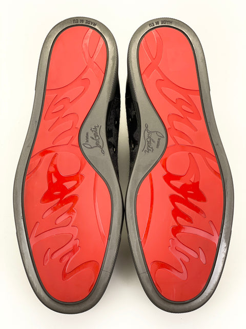 Christian Louboutin Red Bottom 'Black Gray' | EU M 40.5 / US M 7.5