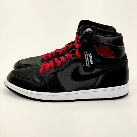 Air Jordan 1 Retro High OG 'Black Satin Gym Red (2020)' | US M 11