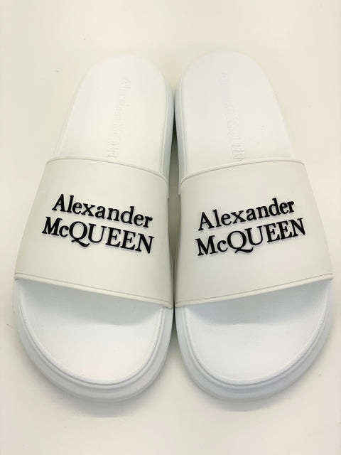 Alexander McQueen Pool Slide 'White' | EU 42.5 / US M 9.5