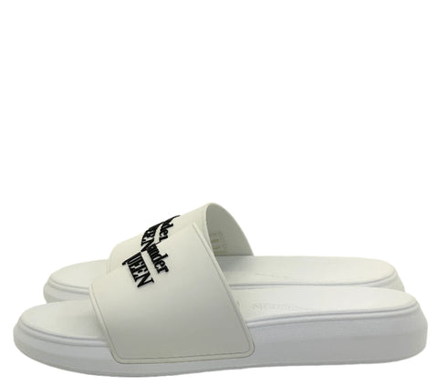 Alexander McQueen Pool Slide 'White' | EU 42.5 / US M 9.5
