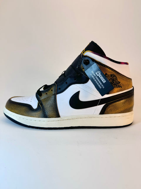 Air Jordan 1 Mid SE 'Orange Wear Away Taxi (2022)' | US M 10.5