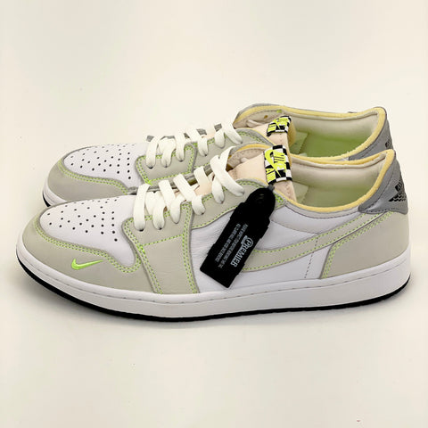 Air  Jordan 1 Retro Low OG 'White Ghost Green Black (2021)' | US M 10.5
