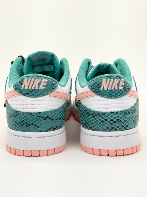 Nike Dunk Low 'Snakeskin Washed Teal Bleached Coral (2022)' | US M 9.5