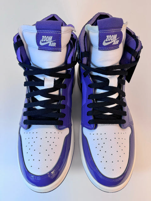 Air Jordan 1 High Zoom Air Comfort 'Court Purple Patent (2022)' | US W 12 / US M 10.5