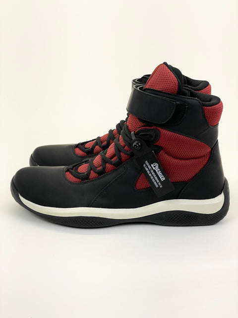 Prada Punta Ala High Top 'Black Red' |EU M 39 / US M 6