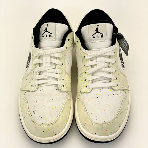 Air Jordan 1 Low 'Brushstroke Swoosh Paint Splatter (2021)' | US M 10