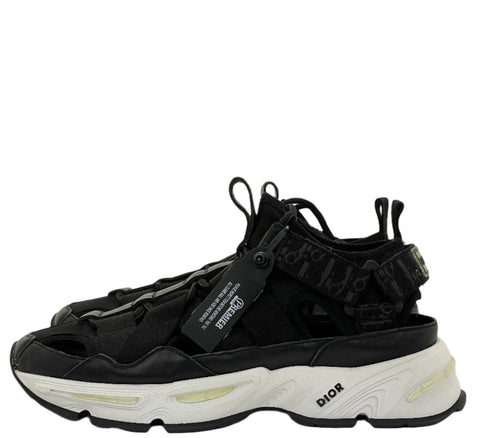 Christian Dior Close Toe Sandal 'Black/White' | EU M 42 / US M 9
