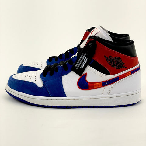 Air Jordan 1 Retro Mid 'Multi Color Swoosh (2020)' | US M 9.5
