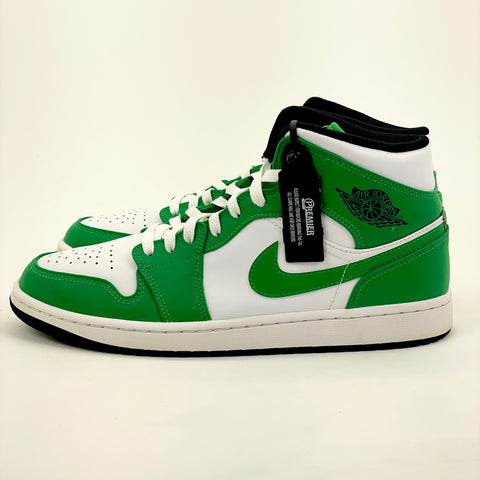 Air Jordan 1 Mid 'Lucky Green (2023)' | US M 10.5 (No Box)