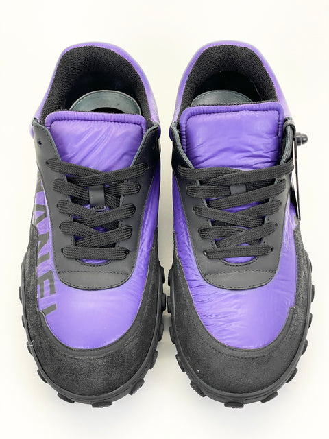 Chanel Cuir Dore 38 Sneaker 'Baltimore Raven Custom'| EU M 42 / US M 9