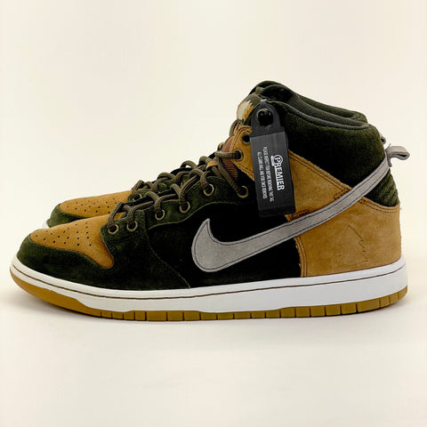 Nike SB Dunk High PRM x Homegrown 'Sequoia Ale Brown (2016)' | US M 10.5 (No Box)
