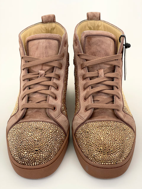 Louboutin Flat Studs Suede High 'Tan'| EU M 43 / US M 10