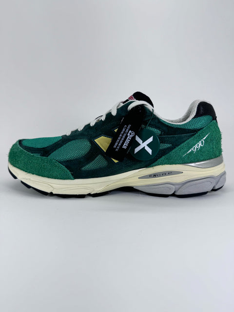 New Balance 990v3 Made in USA x Teddy Santis 'Varsity Green Gold (2023)' | US M 12