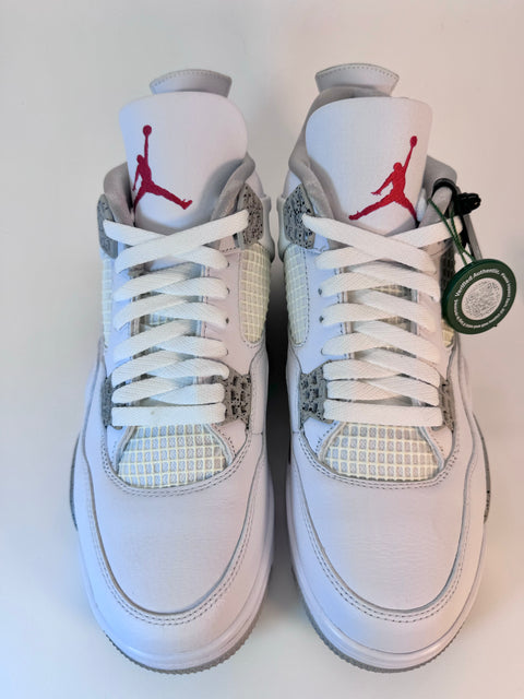 Air Jordan 4 Retro 'White Oreo (2021)' | US M 10