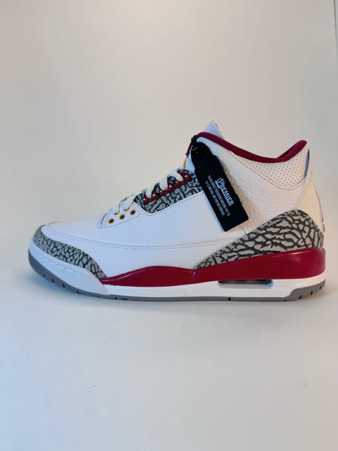 Air Jordan 3 Retro 'Cardinal Red (2022)' | US M 9.5