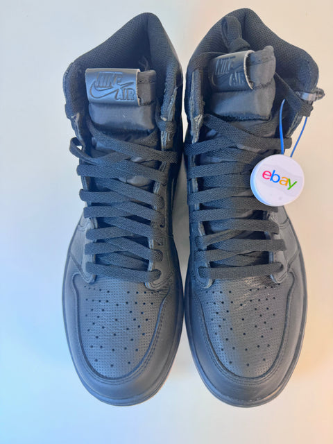 Air Jordan 1 Retro High OG 'Black Perforated (2017)' | US M 10