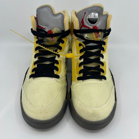 Air Jordan 5 Retro 'Off-White Sail (2020)' | US M 9.5