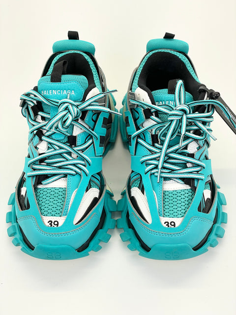 Balenciaga Track Trainer 'Teal Turquoise Grey' | EU W 39 / US M 6
