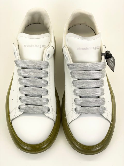 Alexander McQueen Oversized 'White Brown Gold Glitter' | EU W 37.5 / US W 7.5