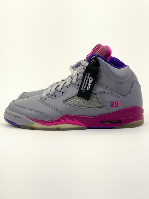 Air Jordan 5 Retro 'Cement Grey Pink (2013) (GS)' | US M 7
