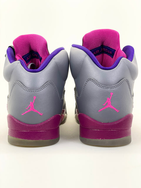 Air Jordan 5 Retro 'Cement Grey Pink (2013) (GS)' | US M 7