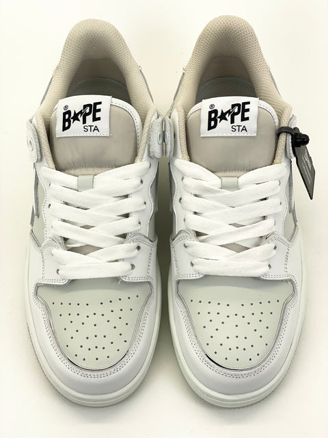 Bape Sk8sta 'White Gray' | US M 8.5