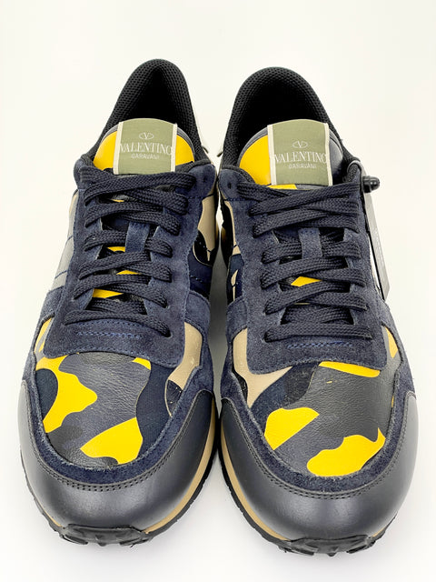 Valentino Rockrunner 'Blue Yellow Camo' | EU M 44 / US M 11