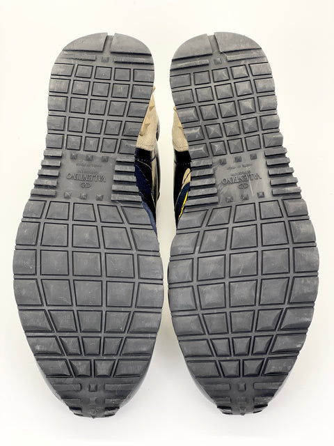Valentino Rockrunner 'Blue Yellow Camo' | EU M 44 / US M 11