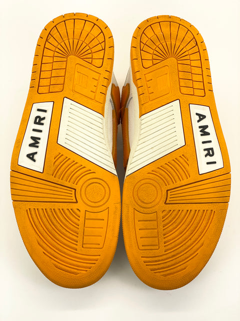 Amiri Skel Top Low 'White Orange ' | EU M 41 / US M 8