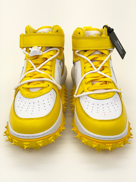 Nike Air Force 1 Mid SP x Off-White 'Varsity Maize (2023)' | US M 9.5