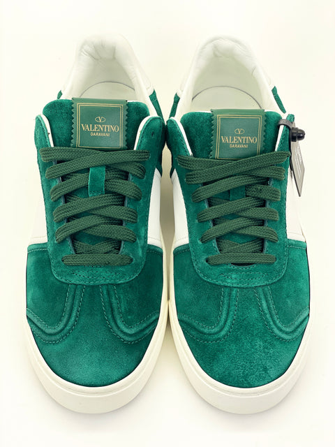 Valentino Sneakers 'Rockstud Accents Green Suede' | EU 40.5 / M 7.5