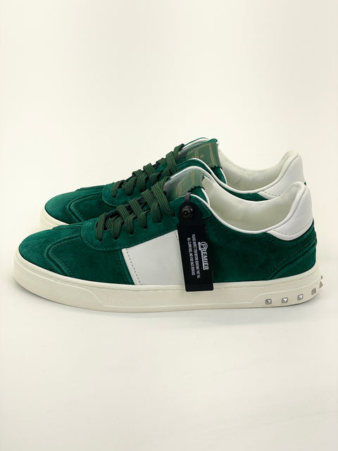 Valentino Sneakers 'Rockstud Accents Green Suede' | EU 40.5 / M 7.5