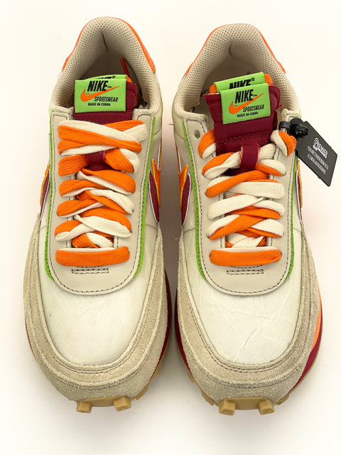 Nike LD Waffle x Sacai x Clot 'Kiss of Death Net Orange Blaze (2021)' | US M 7